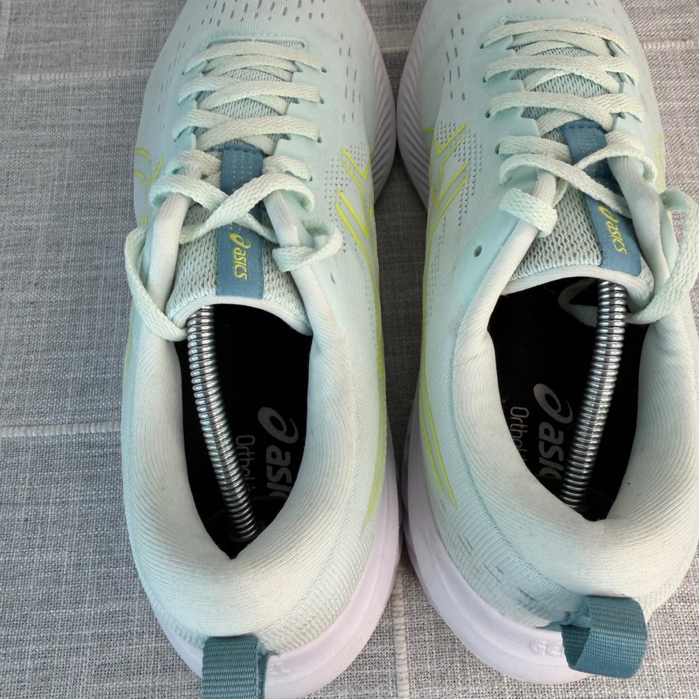 Asics Gel Excite 10 Womens 11 WIDE Blue Green Sneakers Running Shoes - Picture 14 of 14
